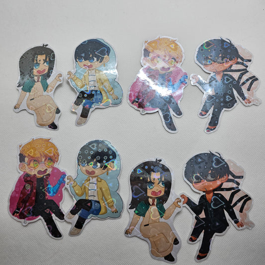 In Stock: Trigun Heart Stickers