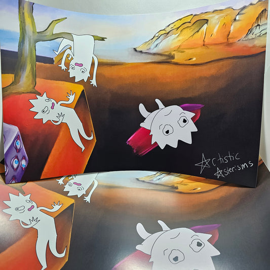 In Stock: Paper Yuji print