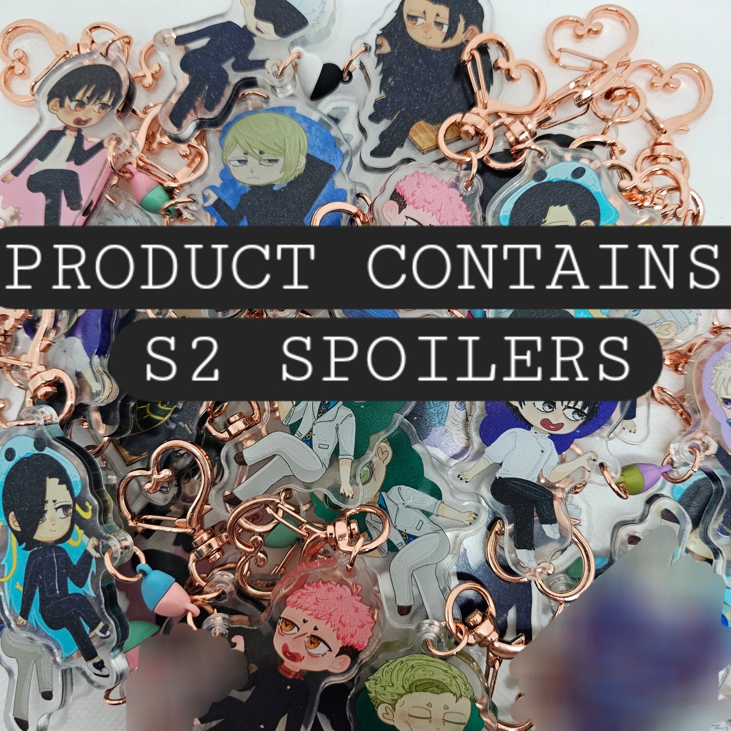 VOL 2 Jujutsu Kaisen Heart Magnet Keychain