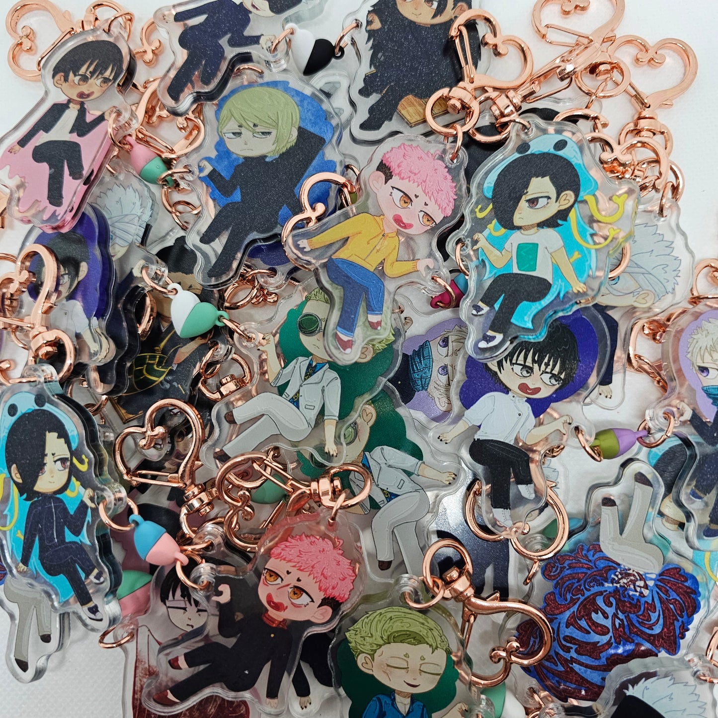 VOL 2 Jujutsu Kaisen Heart Magnet Keychain