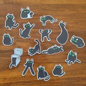 Kuroneko Sticker Sheet