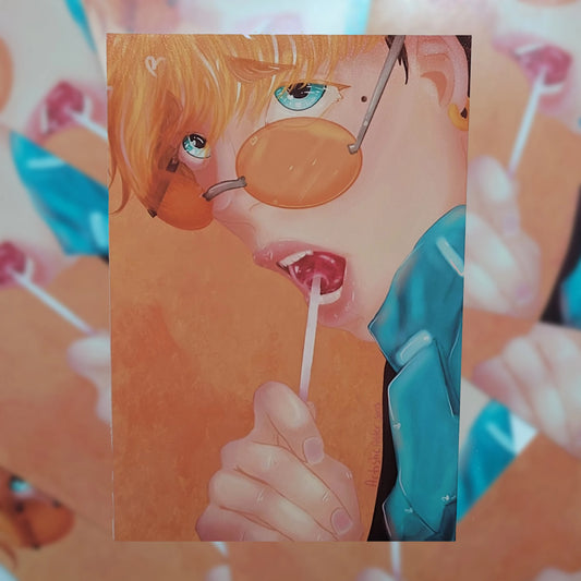 Lollipop Vash the Stampede 4 x 6 Print