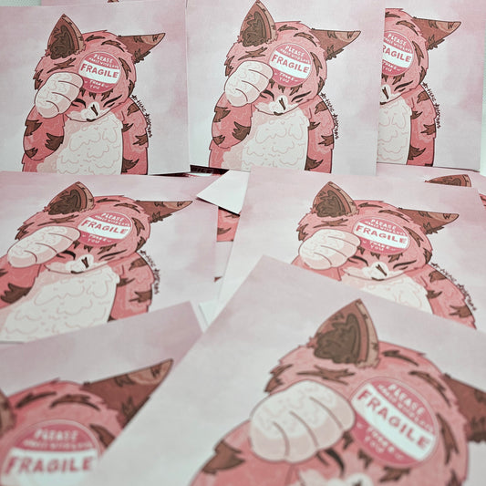 In Stock: Yuji Cat print