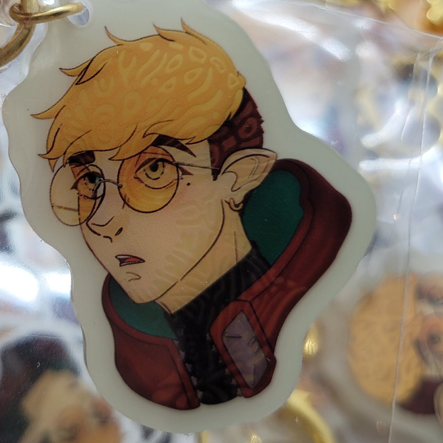 Glow in the Dark Vash the stampede Keychain